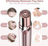 Ladies Facial Hair Remover, Rechargeable Upper Lip Hair Removal for Women, Painless Electric Shaver Tool
