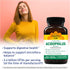 Country Life Dairy-Free Acidophilus with Pectin | 2.4 Billion CFUs | 250 Vegan Capsules, Certified Gluten Free & Vegan