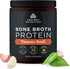 Ancient Nutrition Bone Broth Protein Powder, Tomato Basil, Grass-Fed Chicken and Beef, 15g Protein, 15 Servings
