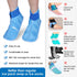 ComfiTECH Foot Ice Pack Wrap for Swollen Feet, Ice Boot for Foot Recovery, 2 Packs M Blue