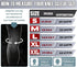 Nisrok (1 7mm Knee Sleeves Pair), Neoprene Compression Knee Braces, Great Support for Cross Training, Weightlifting