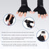 Copper Fingerless Arthritis Gloves for Women Men, Breathable Moisture Wicking Compression for Joint Relief