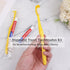 Disposable Toothbrushes with Toothpaste, Pack of 20, Yellow Hollow Toothbrush with 10g Toothpaste Individually Wrapped.