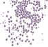 LPBeads 3456 Pieces Tanzanite Flat Back Round Crystal Rhinestones - 6 Sizes for Crafts, DIY with Tweezers