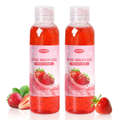 yonisayo 2 PCS Yoni Wash, Natural Feminine Wash for Women Ph Balance, Yoni