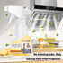 TIEDXIOY -120ml/4Fl.Oz Stainless Steel Cleaner Foam, Heavy-Duty Degreaser Oven & Stove Top Cleaner, Remove Kitchen