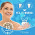 MySmile Teeth Whitening Kit with LED Light, 10 Min Fast Non-Sensitive Whitener, 3 Carbamide Peroxide Gel, Removes Stains