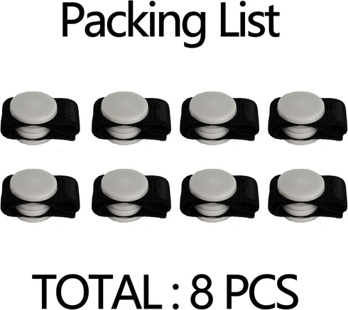 8PCS Oxygen Tube Holder for Glasses,Oxygen Nasal Cannula Clips for Ear Protection,Elastic and Retractable Oxygen Tube Clips for Glasses,Nasal Cannula Holder