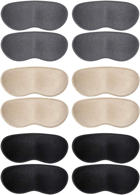 Dr.Foot Heel Grips for Men and Women, Self-Adhesive Cushion Inserts for Foot Pain