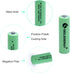GEILIENERGY NICD AA 800mAh Rechargeable Battery for Solar Light, Garden Lights, Pack of 8