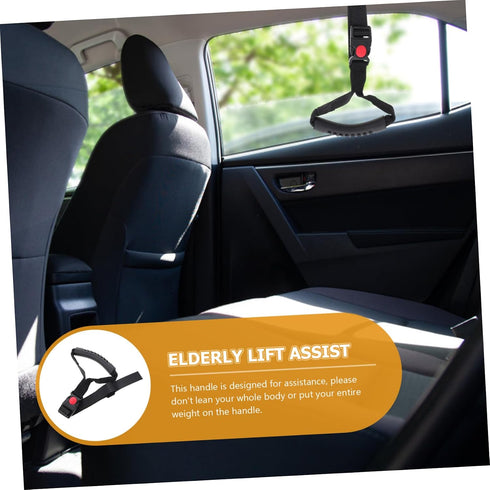 OUNONA Car Assist Handle for Elderly Multi Purpose Standing Aid Safety Grips for Non Slip Design for Bed and Vehicle