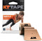 KT Tape Kinesiology Athletic Tape, 20 Count, 10" Precut Strips, Gentle Adhesive for Sensitive Skin, Beige