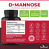 ForestLeaf D Mannose 1000mg Capsules - D-Mannose with Cranberry, Hibiscus & VIT C for Urinary Tract Health