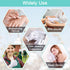 Kids Cotton Gloves 24pcs Soft White Moisturizing Eczema Gloves for Dry Hands SPA Inspection (X-Small)