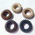 No Crease Spiral Hair Ties 20pcs, Traceless Coil Hair Ties, Waterproof Elastics Hair Bands, Multicolor 1.8inch