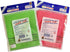 Korean Bath Exfoliating Washcloth - 8 Pcs Body Scrub Towel in Red and Green, Small Size GOLDSANGSA