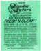 Wonder Wafers, 25 CT, Individually Wrapped Fresh & Clean Air Fresheners
