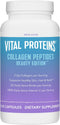 Vital Proteins Collagen Peptides Beauty Edition Capsules - 30 Servings, 2.5g Collagen Per Serving with Biotin & Vitamin
