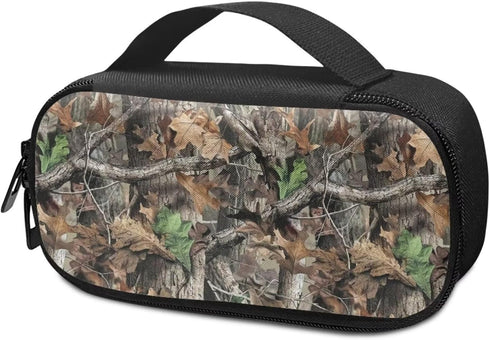 Hunting Printed Diabetic Supplies Travel Case for Glucose Meter Storage, Diabetes Testing Kit