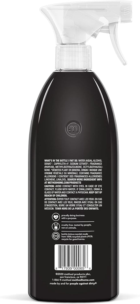 Method Daily Granite Cleaner Spray, Apple Orchard, Plant-Based Cleaning Agent for Granite, Marble, and Other Sealed Stone, 28 oz Spray Bottle (Pack of 1)