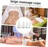Ipetboom 8Pcs Vacuum Cupping Therapy Physical Therapy Cups for Back Shoulder and Strong Adsorption Convenient Design
