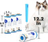 Large Surface Extra Sticky Lint Roller 6.3'', 444 Sheets Long Handle Pet Hair Remover for Clothes and Furniture
