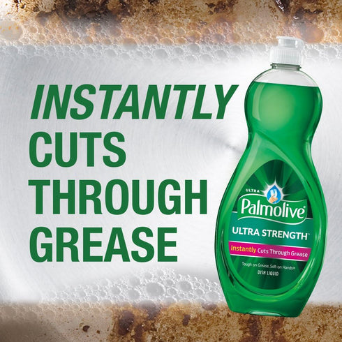 Palmolive Ultra Strength Original Dish Liquid, 20 Ounce, Pack of 9, Green