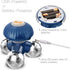 QHYK 3 Handheld Electric Massager, Battery Operated or USB Power, Kneading Massage Heads, Mini Portable Body Vibrating
