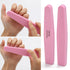 Nail Buffers 20 Pack - 100/180 Grit Nail Buffer Block Sponge for Acrylic/Natural Nails, Pink