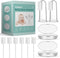 Infant Tongue Cleaner Skim Gauze 105PCS + 2 Finger Cot Baby Toothbrush with Box for Newborn Oral Care