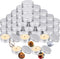 MTLEE 50 Pcs Wedding Scented Candles Gift Travel Tin Candle Aromatherapy Candle for