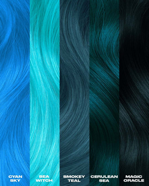Lunar Tides Semi-Permanent Hair Color - Cyan Sky, 4 fl. oz. (43 colors)