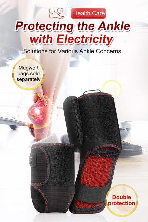 NORMIA RITA Ankle SupportFar Infrared Electric Heater,Ankle Sprain & Joint Care,Ligament Injury,USB
