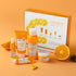 Skin Care Set 5pcs - Vitamin C Women Beauty Gift Set with Cleanser, Toner, Serum, Eye Cream, Face Cream - TSA-friendly