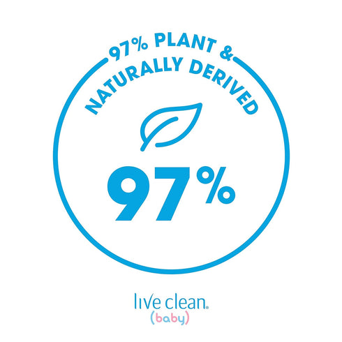 Live Clean Baby TEARLESS SHAMPOO & WASH | Organic Eco Friendly | 750 ml (25 fl oz)