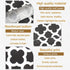 KEYYOOMY 100 Pcs Black Candy Buffet Bags, Small Polka Dot Paper Treat Bags for Wedding & Birthday Party (5 x 7 inch)