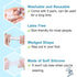 Povihome 8 Pack Gel Bunion Corrector and Toe Spacers, Separators and Straightener Orthotics for Sports Activities,