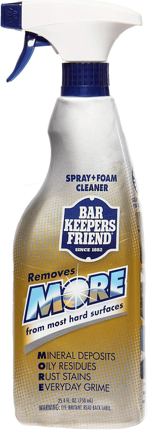 ONDAGO 26 oz 25.4 oz Soft Cleanser Premixed Formula and Spray + Foam Bundled Microfiber Cloth