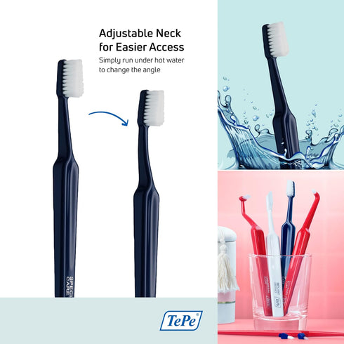 TePe Special Care Soft-Bristle Toothbrush for Sensitive Teeth and Gums, Post-Surgery Toothbrush