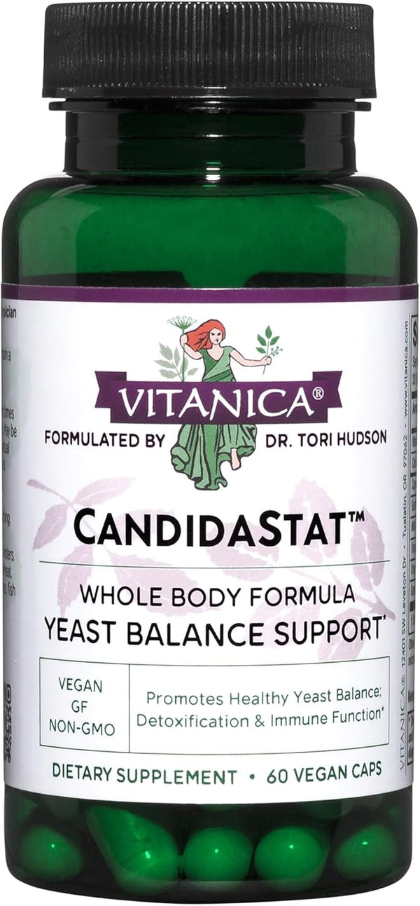 Vitanica Candidastat Balanced Support, Vegan, 60 Capsules