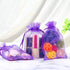 100Pcs 4x6 Inches Drawstring Organza Bags, Sheer Jewelry Candy Pouch for Festival Party Wedding Favor Gift Bags (Purple)