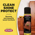 Weiman Wood Furniture Cleaner & Polish - Cleans, Shines & Protects Finished Wood Surfaces - 2 PACK with MicroFiber Cleaning Towel Included