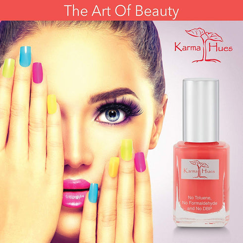 Karma Naturals Nail Polish, Non-Toxic, Vegan & Cruelty-Free, Summer Nights, 0.43 fl oz