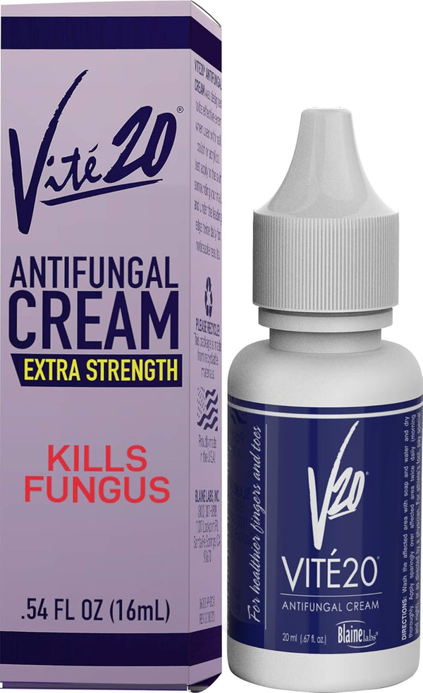 VIT20 V20 Vite 20 Antifungal Cream Fungus Killer Hand and Feet Nail Treatment
