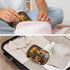 Skerhhux 7 Animal Flower Highland Cow Pill Case Travel Pill Organizer Weekly Day Portable with Zipper Medicine Box Pill