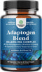 Herbal Adaptogen Mood Support Supplement with Ashwagandha, Rhodiola Rosea, Maca Root, 60ct