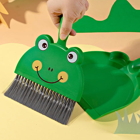 Set Dust pan Broom Brush Dustpan, Dustpan and Brush Mini dust Pans with Brush for Table Key Board Cat Dog and Other
