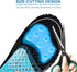 Cloud Soles for Men Women, Silica Gel Sport Shoe Insole, Medium 8.5-10, Shock Absorption, Plantar Fasciitis