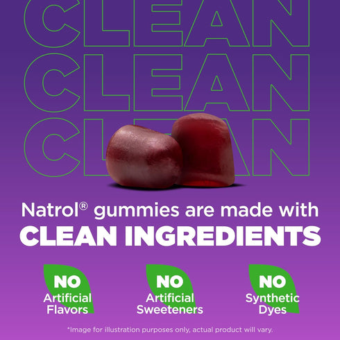 Natrol Kids Sleep+ Calm - Melatonin and L-Theanine Sleep Gummies for Kids, 60 Strawberry-Flavored Gummies