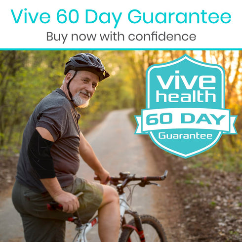 Vive Elastic Knee Wrap, Compression Bandage for Pain Relief in Ankle, Foot, Calf & Wrist